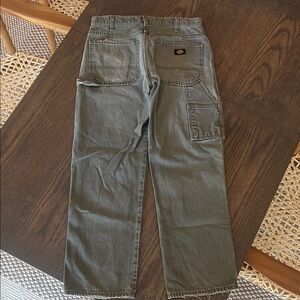 Dickies Size 32x30 Work Pants Relaxed Army Green